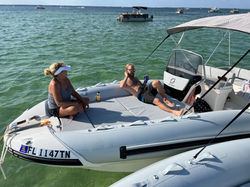 Zodiac N-ZO 680 on Crab Island - 1